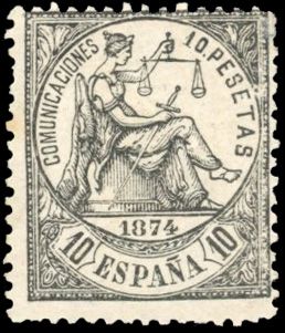 Yvert et Tellier ESPAGNE N°150 Individuel Neuf sans gomme