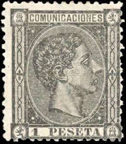 Yvert et Tellier ESPAGNE N°160 Individuel Neuf avec gomme