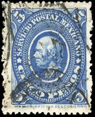 Yvert et Tellier MEXIQUE N°90 Individuel Oblitéré