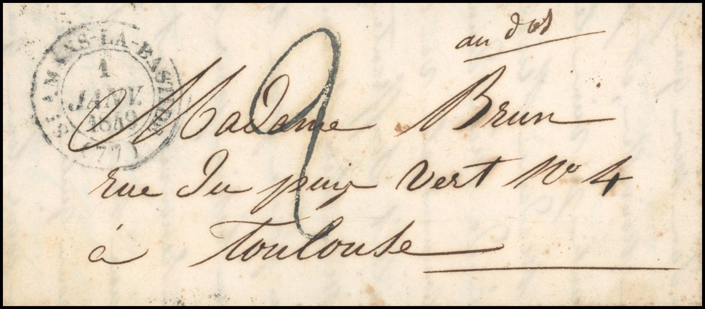 Yvert et Tellier Cérès 1849 1850 N°0 Individuel Oblitéré