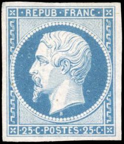 Yvert et Tellier Présidence 1852 N°10c Individuel Neuf sans gomme