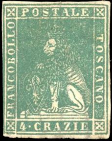 Yvert et Tellier ITALIE TOSCANE N°15 Individuel Neuf sans gomme