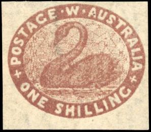 Stanley Gibbons AUSTRALIA - WESTERN AUSTRALIA N°4a Individuel Neuf sans gomme