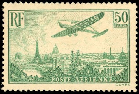Yvert et Tellier Poste aérienne N°14 Individuel Neuf avec gomme intacte
