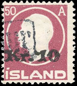 Yvert et Tellier ISLANDE N°111 Individuel Neuf avec gomme