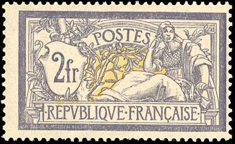 Yvert et Tellier France moderne N°122 Individuel Neuf avec gomme intacte