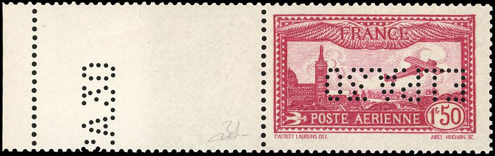 Yvert et Tellier Poste aérienne N°6d Individuel Neuf avec gomme intacte