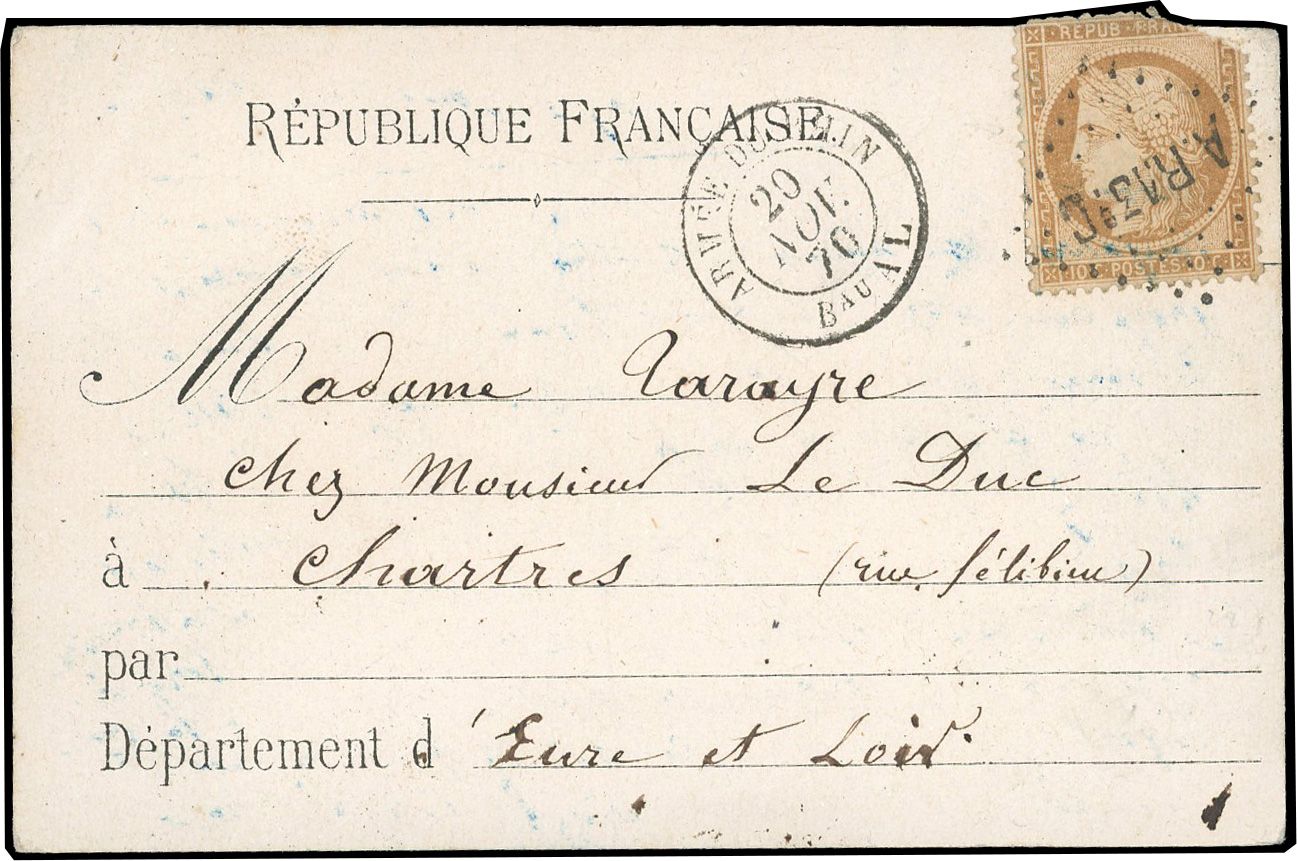 Yvert et Tellier Armée N°36 Individuel Oblitéré
