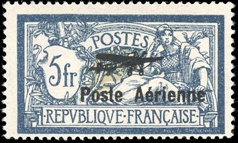 Yvert et Tellier Poste aérienne N°2 Individuel Neuf avec gomme intacte
