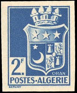 Yvert et Tellier ALGERIE N°179f Individuel Neuf avec gomme intacte