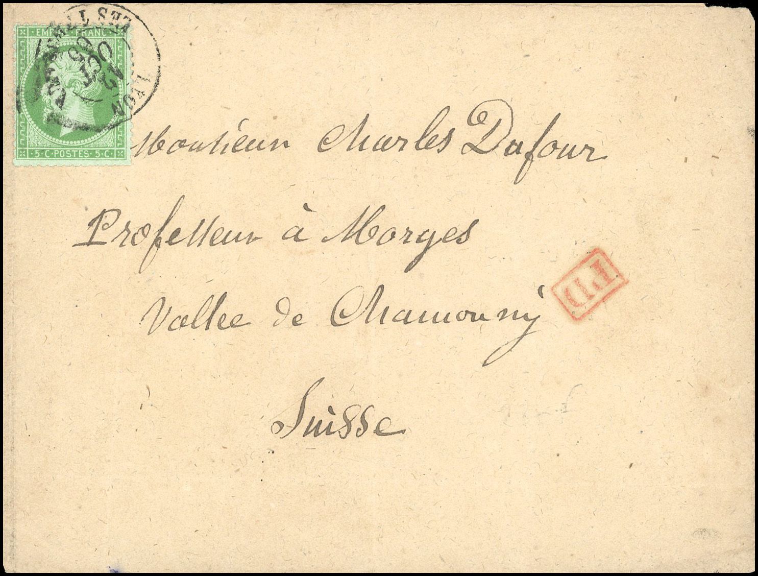 Yvert et Tellier Empire dentelé 1862 N°20 Individuel Oblitéré
