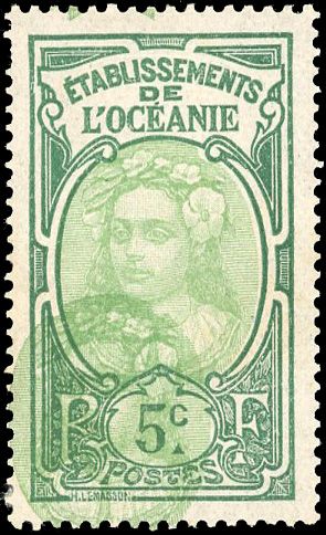 Yvert et Tellier OCEANIE N°24a Individuel Neuf avec gomme