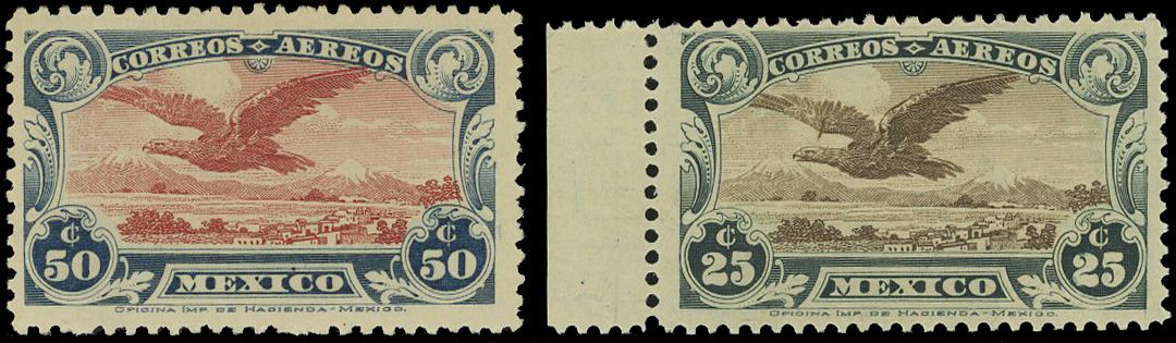 Yvert et Tellier MEXIQUE N°1 + 1a Individuel Neuf avec gomme