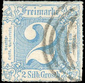 Yvert et Tellier ALLEMAGNE TOUR et TAXI N°30 Individuel Oblitéré