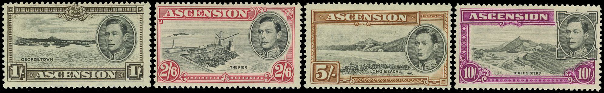 Stanley Gibbons ASCENSION N°44 / 47 Individuel Neuf avec gomme