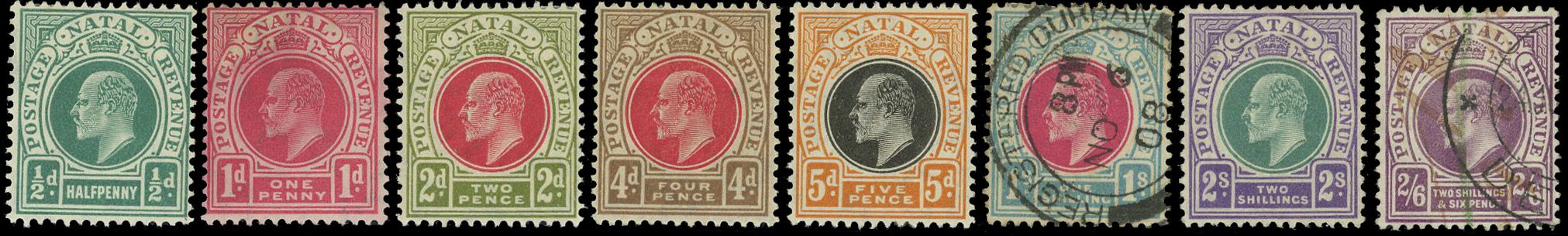 Stanley Gibbons SOUTH AFRICA - NATAL N°146 / 157 Individuel Neuf avec gomme