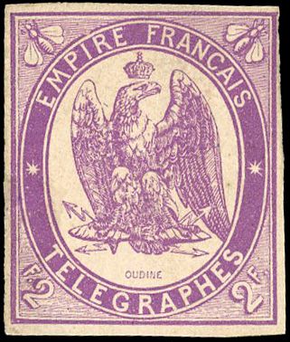 Yvert et Tellier Timbres-Télégraphe N°4 Individuel Neuf avec gomme