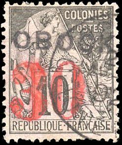 Yvert et Tellier OBOCK N°28 Individuel Oblitéré