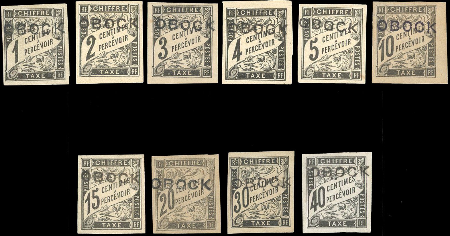 Yvert et Tellier OBOCK N°5 / 14 Individuel Neuf avec gomme