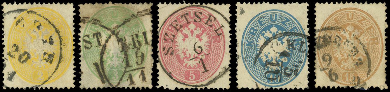 Yvert et Tellier AUTRICHE N°22 / 26 Individuel Oblitéré