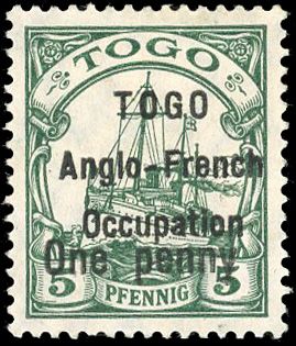 Yvert et Tellier TOGO N°33 Individuel Neuf avec gomme