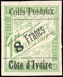 Yvert et Tellier COTE D'IVOIRE N°17 Individuel Oblitéré