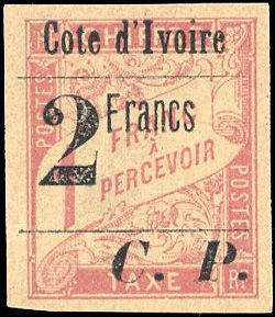 Yvert et Tellier COTE D'IVOIRE N°20 Individuel Neuf avec gomme