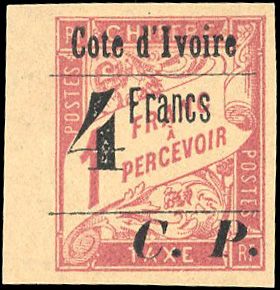 Yvert et Tellier COTE D'IVOIRE N°21 Individuel Neuf avec gomme