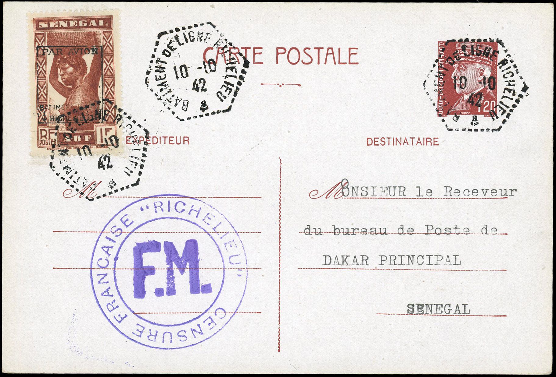 Yvert et Tellier Poste aérienne militaire N°6 + 7 Individuel Oblitéré