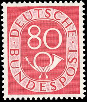 Yvert et Tellier Allemagne fédérale N°23 Individuel Neuf avec gomme intacte
