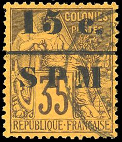 Yvert et Tellier SAINT PIERRE ET MIQUELON N°13 Individuel Oblitéré