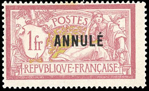 Yvert et Tellier Cours d'instruction N°121-CI1 Individuel Neuf avec gomme intacte
