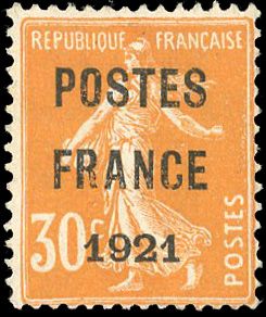 Yvert et Tellier Préoblitérés N°35 Individuel Neuf sans gomme