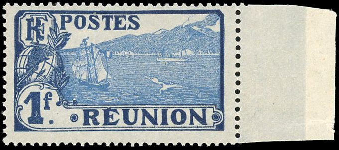 Yvert et Tellier REUNION N°105a Individuel Neuf avec gomme