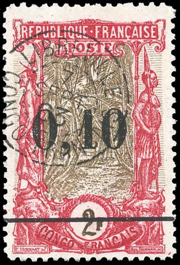 Yvert et Tellier CONGO N°47 Individuel Oblitéré