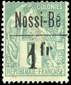 Yvert et Tellier NOSSI BE N°22 Individuel Neuf avec gomme
