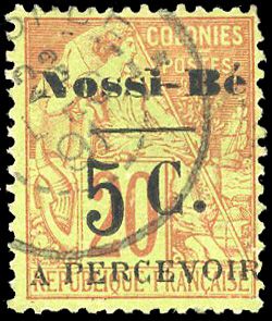 Yvert et Tellier NOSSI BE N°7 Individuel Oblitéré