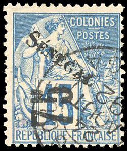 Yvert et Tellier SENEGAL N°6 Individuel Oblitéré