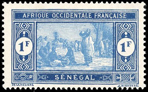 Yvert et Tellier SENEGAL N°98a Individuel Neuf avec gomme