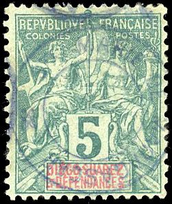 Yvert et Tellier SAINTE MARIE DE MADAGASCAR N°0 Individuel Oblitéré