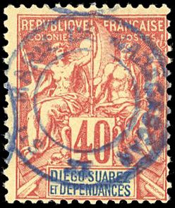 Yvert et Tellier SAINTE MARIE DE MADAGASCAR N°0 Individuel Oblitéré