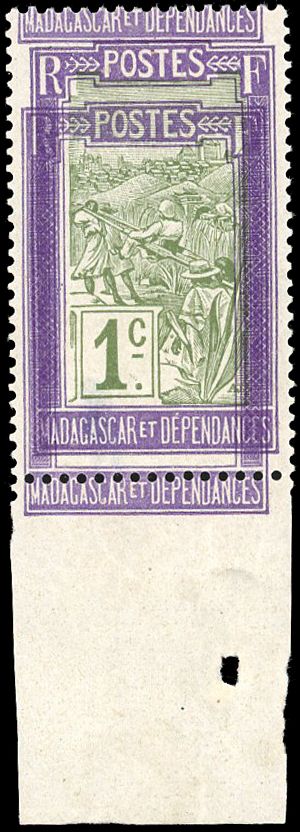 Yvert et Tellier MADAGASCAR N°94a Individuel Neuf avec gomme