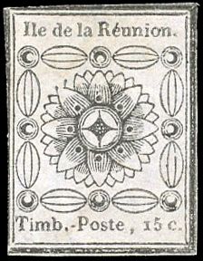 Yvert et Tellier REUNION N°1 Individuel Neuf sans gomme