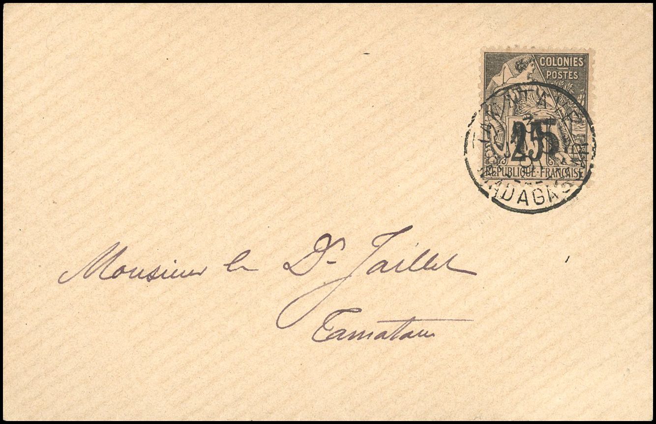 Yvert et Tellier MADAGASCAR N°5 Individuel Oblitéré