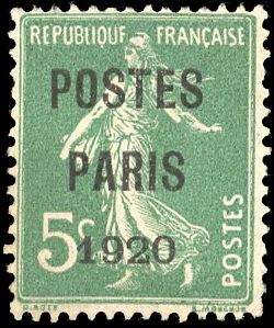 Yvert et Tellier Préoblitérés N°24 Individuel Neuf sans gomme
