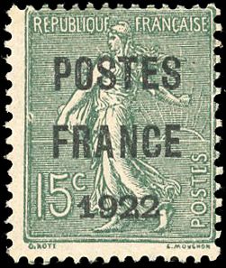 Yvert et Tellier Préoblitérés N°37 Individuel Neuf sans gomme