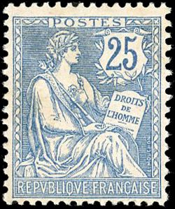 Yvert et Tellier France moderne N°127 Individuel Neuf avec gomme intacte