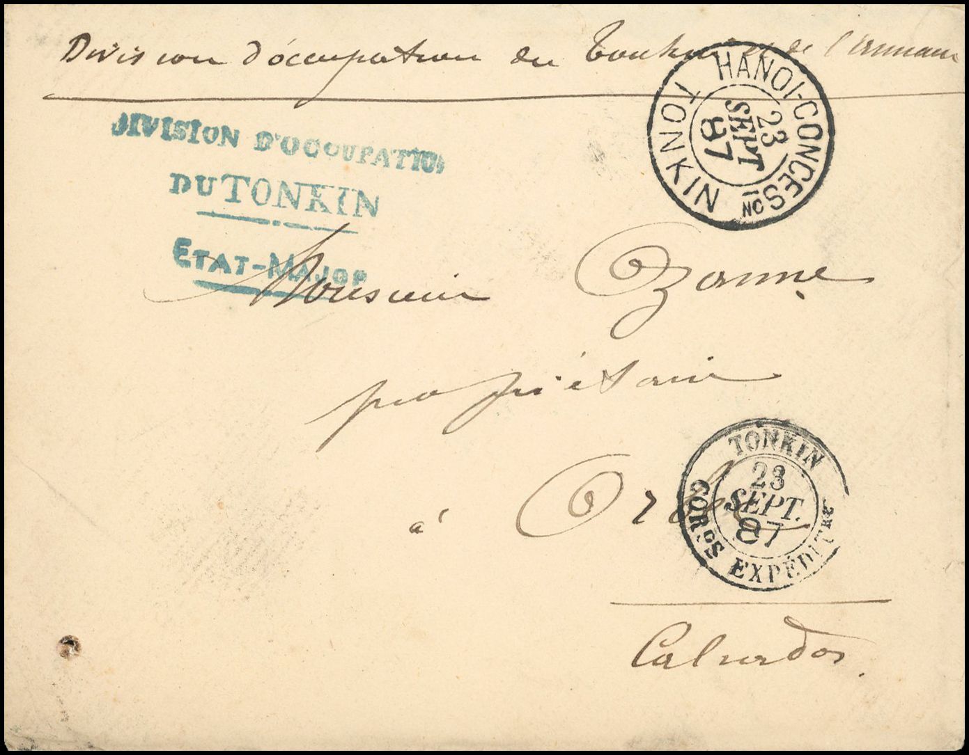 Yvert et Tellier ANNAM et TONKIN N°0 Individuel Oblitéré