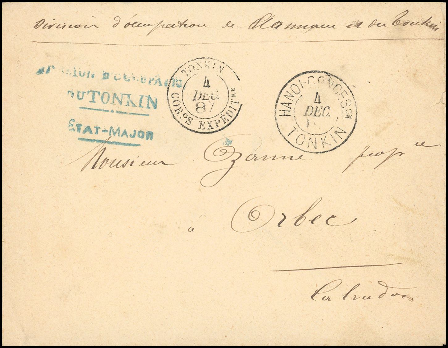 Yvert et Tellier ANNAM et TONKIN N°0 Individuel Oblitéré