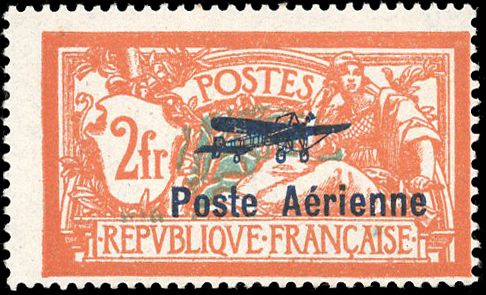 Yvert et Tellier Poste aérienne N°1 Individuel Neuf avec gomme